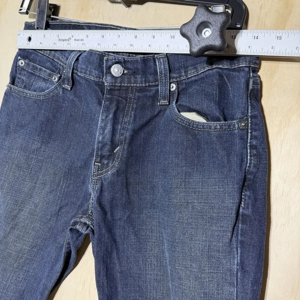 Levi’s 511 Slim Fit Jeans Mens 29x30 Dark Wash‎ Stretch Denim Red Tab